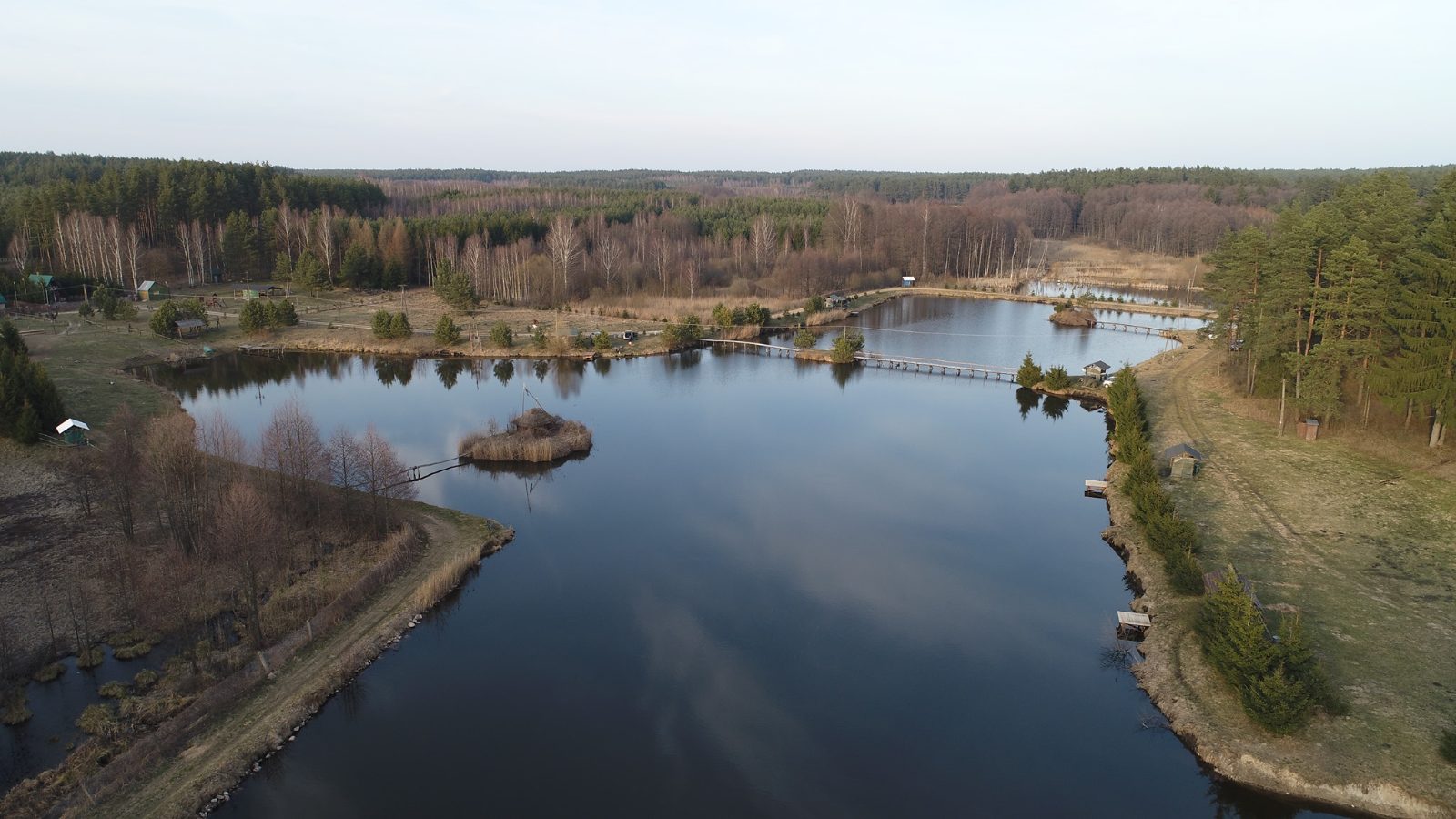 Agroturystka - Łowisko Leśna Cisza – łowisko w Leszczany